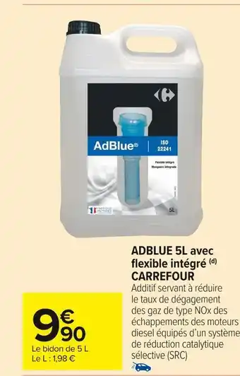 Carrefour Market Carrefour adblue 5l avec flexible intégré (d) offre