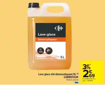 Carrefour Market Carrefour lave glace été démoustiquant 5l (d) offre