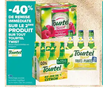 Carrefour Market Tourtel twist -40% de remise immédiate sur le 2ème produit sur tout tourtel twist offre