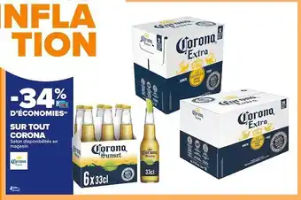 Carrefour Market Corona -34% d’économies sur tout corona offre