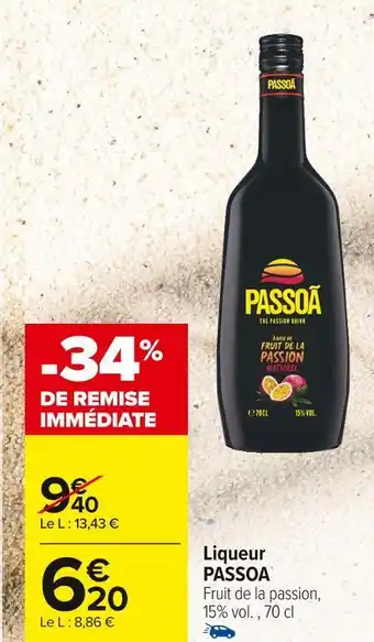 Passoa liqueur