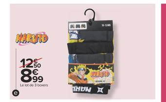 Carrefour Boxers garçon offre