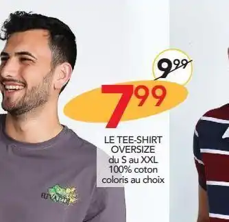 Stokomani Le t-shirt oversize offre