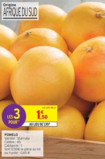 Intermarché POMELO offre