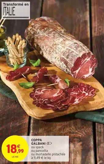 Intermarché COPPA GALBANI offre