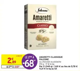 Intermarché AMARETTI CLASSIQUE FALCONE offre