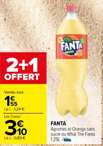 Carrefour FANTA offre