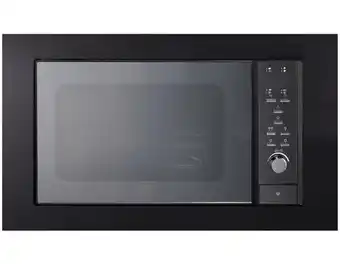 Brico Dépôt Cooke and lewis micro-ondes encastrable noir 25 l flatbed offre