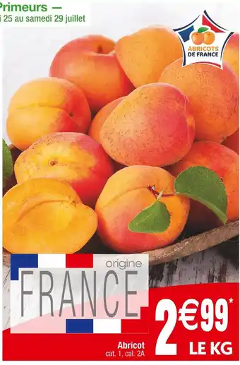 Cora x Carrefour Abricot offre