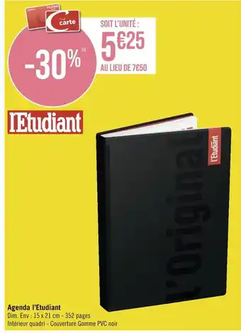L’etudiant agenda