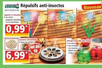 Répulsifs anti-insectes