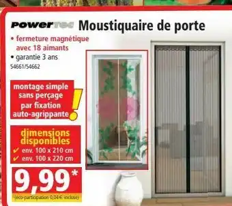 Norma Moustiquaire de porte offre