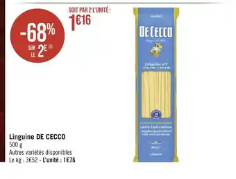 De cecco linguine