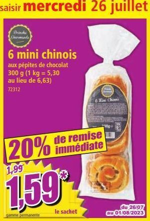 Norma 6 mini chinois offre