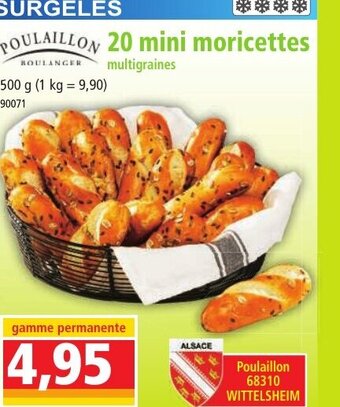 Norma POULAILLON 20 mini moricettes offre