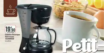 CafetiÚre électrique 10-12 Tasses Techwood