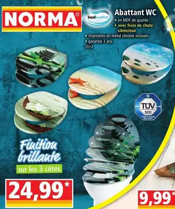 Norma Abattant WC offre