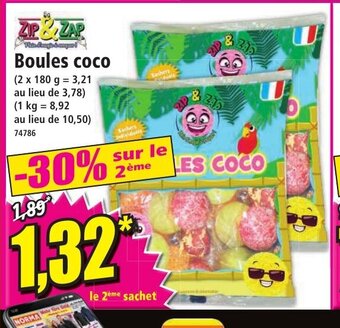 Norma Boules coco offre