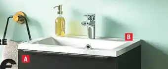 Brico Dépôt B PLAN VASQUE CÉRAMIQUE L.50 CM "NAPOLD" offre