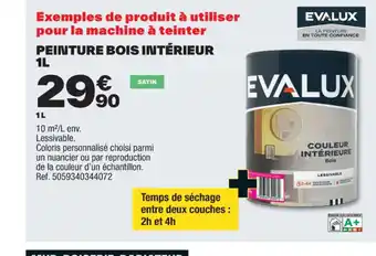 Peinture bois interieur