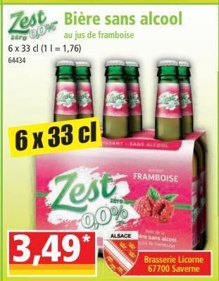 Norma Bière sans alcool offre