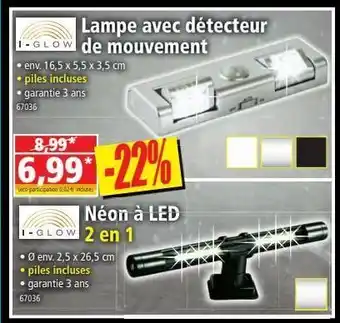 Lampe avec détecteur de mouvement