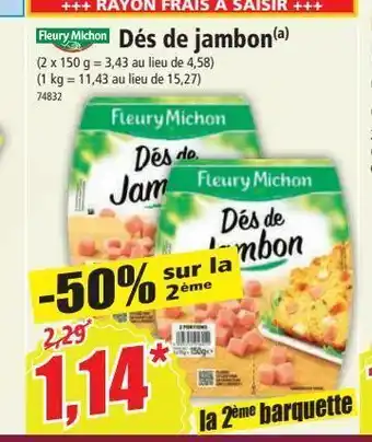 Norma Dés de jambon offre