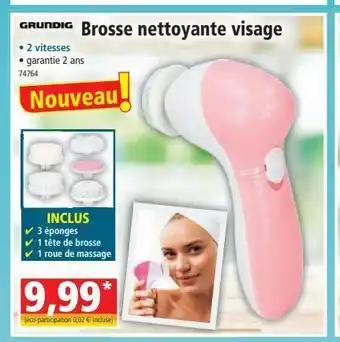 Norma Brosse nettoyante visage offre