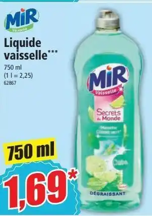 Norma Liquide vaisselle mir offre