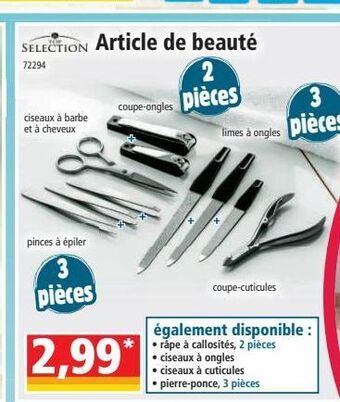 Norma Article de beauté offre