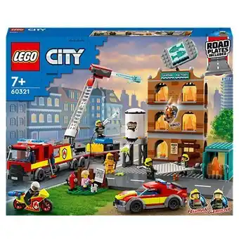 E.Leclerc Lego® city - la brigade des pompiers - 60321 offre