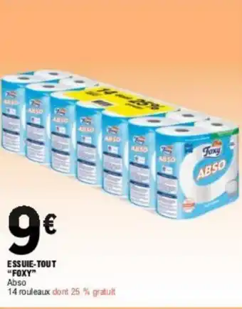 E.Leclerc ESSUIE-TOUT "FOXY" offre