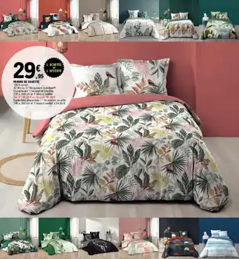 E.Leclerc PARURE DE COUETTE 100% coton offre