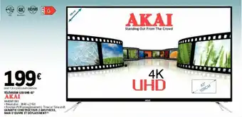 E.Leclerc TÉLÉVISEUR LED UHD 43" offre