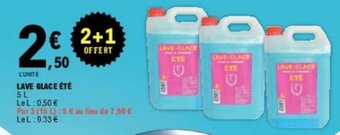 E.Leclerc LAVE GLACE ÉTÉ offre