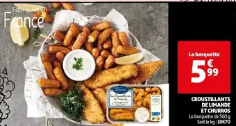 Auchan CROUSTILLANTS DE LIMANDE ET CHURROS offre