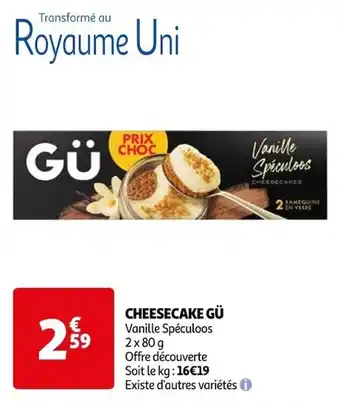 CHEESECAKE GÜ