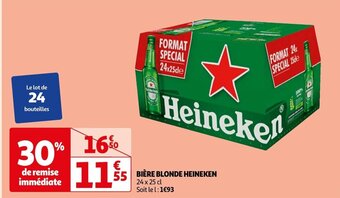Auchan BIÈRE BLONDE HEINEKEN offre