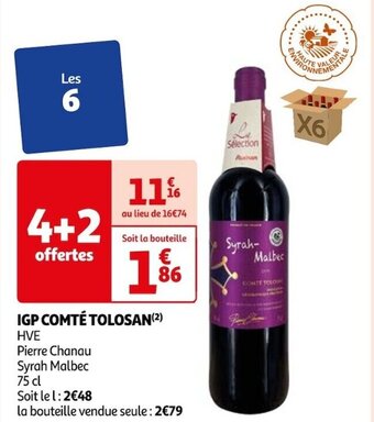 Auchan IGP COMTÉ TOLOSAN(²) offre