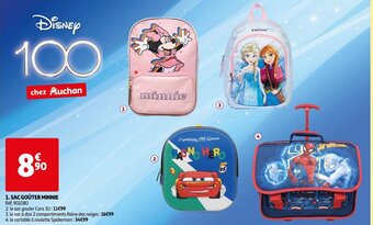 Auchan SAC GOÛTER MINNIE offre