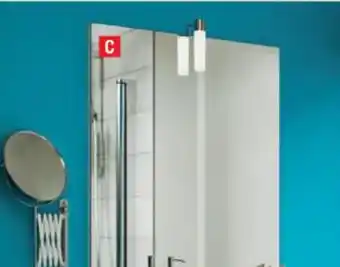 Brico Dépôt MIROIR ET LUMINAIRE "ARUNA" offre