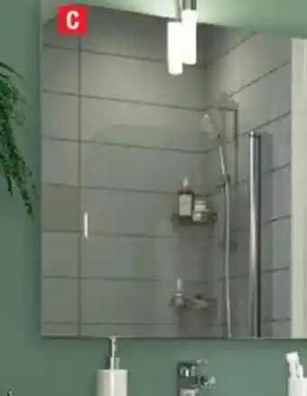 Brico Dépôt MIROIR ET LUMINAIRE "ARUNA" offre