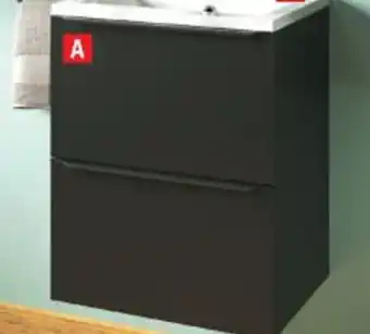 Brico Dépôt A MEUBLE À SUSPENDRE L.50 CM NOIR NOUVEAUTÉ "IDALIE" offre
