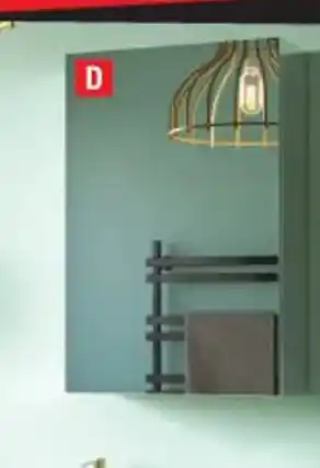 Brico Dépôt D RANGEMENT MURAL MIROIR “IDALIE" offre