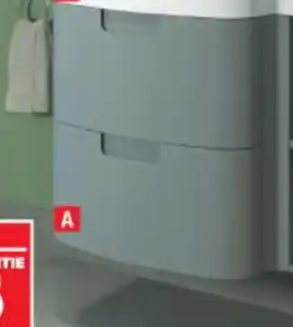 Brico Dépôt A MEUBLE À SUSPENDRE L. 105 CM GRIS "HIMALIA" offre