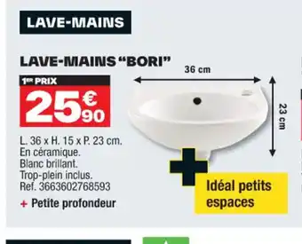 Brico Dépôt LAVE-MAINS "BORI" offre