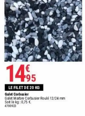 Gamm vert Galet Corbusier offre