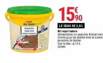 Gamm vert Koi royal nature offre