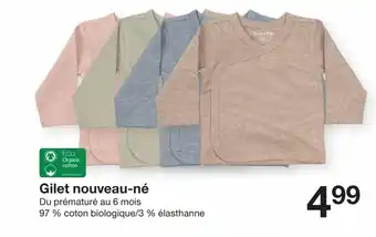 Zeeman Gilet nouveau-né offre