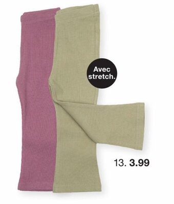 Zeeman Legging évasé offre